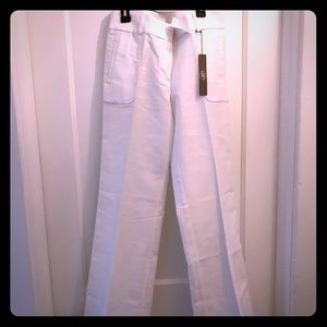 Loft white trousers